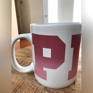PINK coffee mug